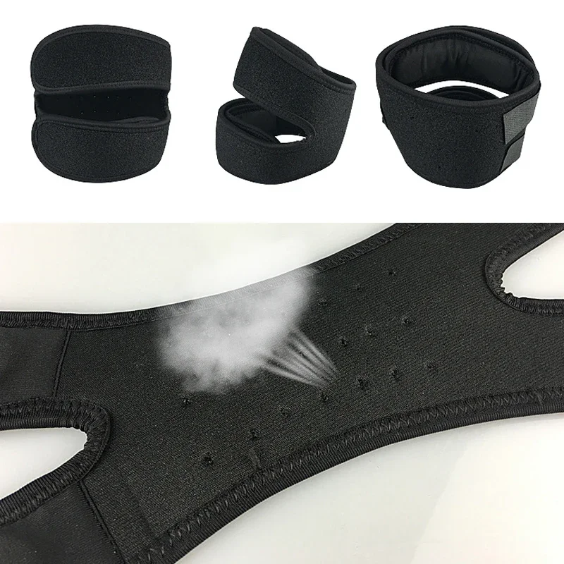 1 PCS Adjustable Sports Knee Pad Patella Band Elastic Bandage Band Football Basketball Sports Knee Pad Fitness Sport Knee Brace