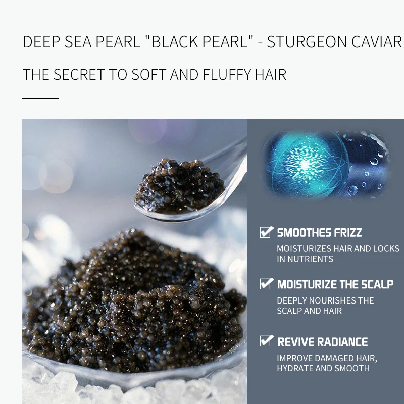 Oem Private Label Caviar Hair Mask Moisturizing Nourishing Hair Repair hair mask