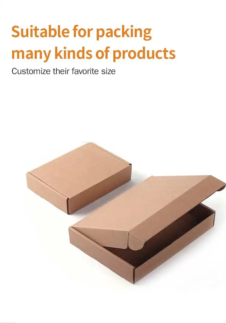 SZCX Corrugated Shipping Hotstamping Hook Seed Color Printing Small Cardboard Pizza Liqure Cury/ Paper Box