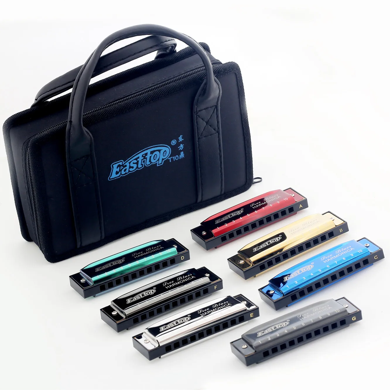 Гармоника с 10 отверстиями для начинающих 7 кнопками