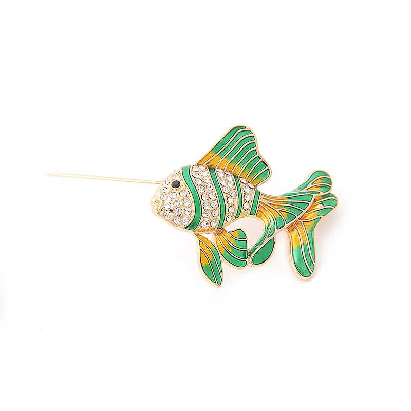 V&R Qingdao Joalheria Jewelry Cartoon Ocean Sea Fish Enamel Brooch Pin