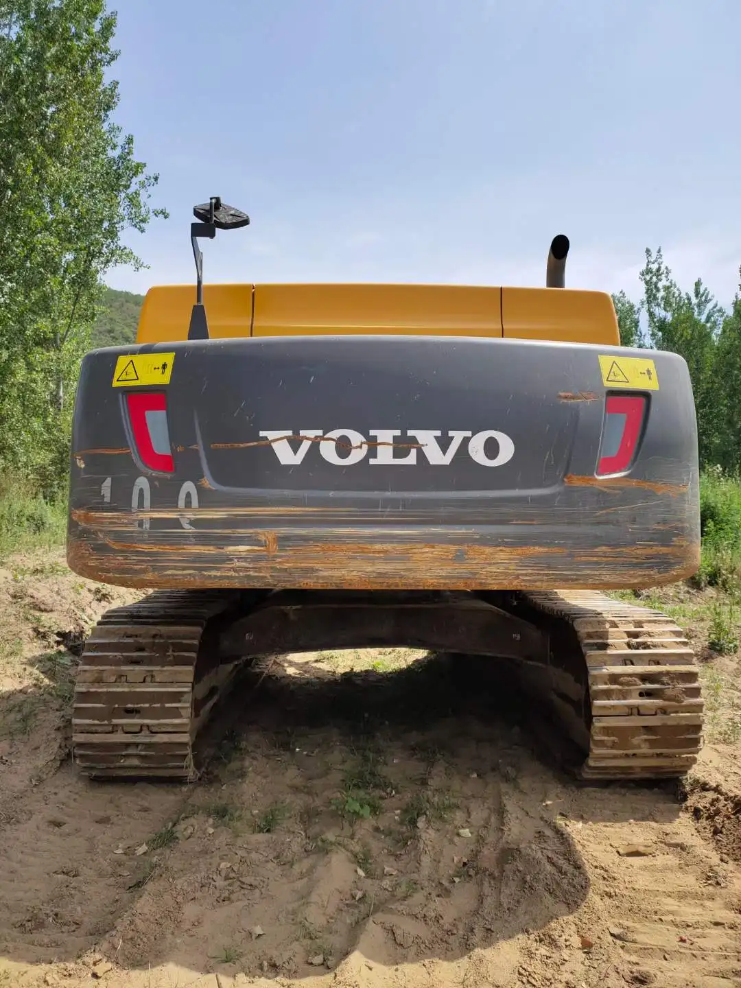 Б/у экскаватор EC380 для VOLVO гусеничный высокого качества