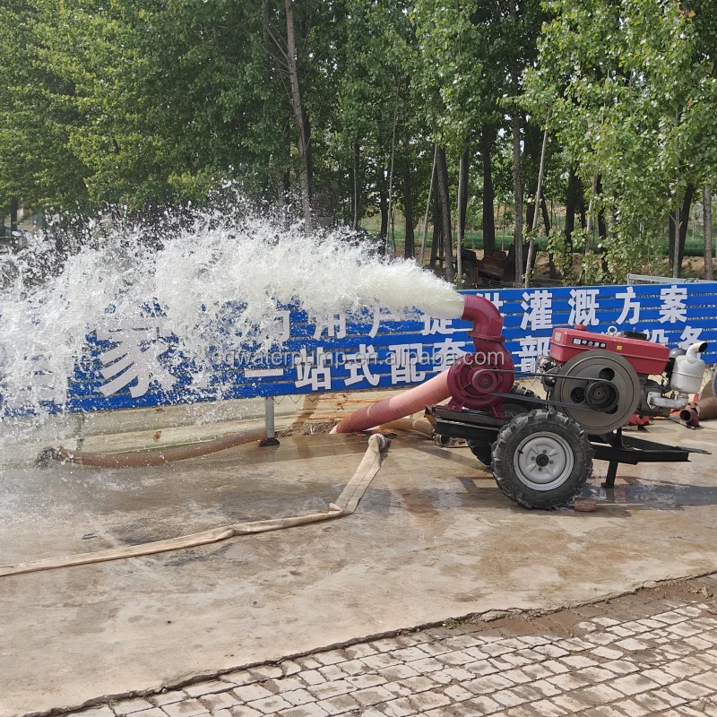 6inch 12HP diesel pump unit centrifugal all iron pump for farm irrigation