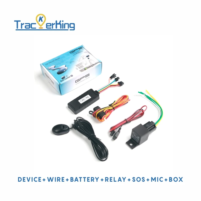 Real Time Positioning GPS Tracker G909 Supporting RemoteTracking Wired Tracking Locator