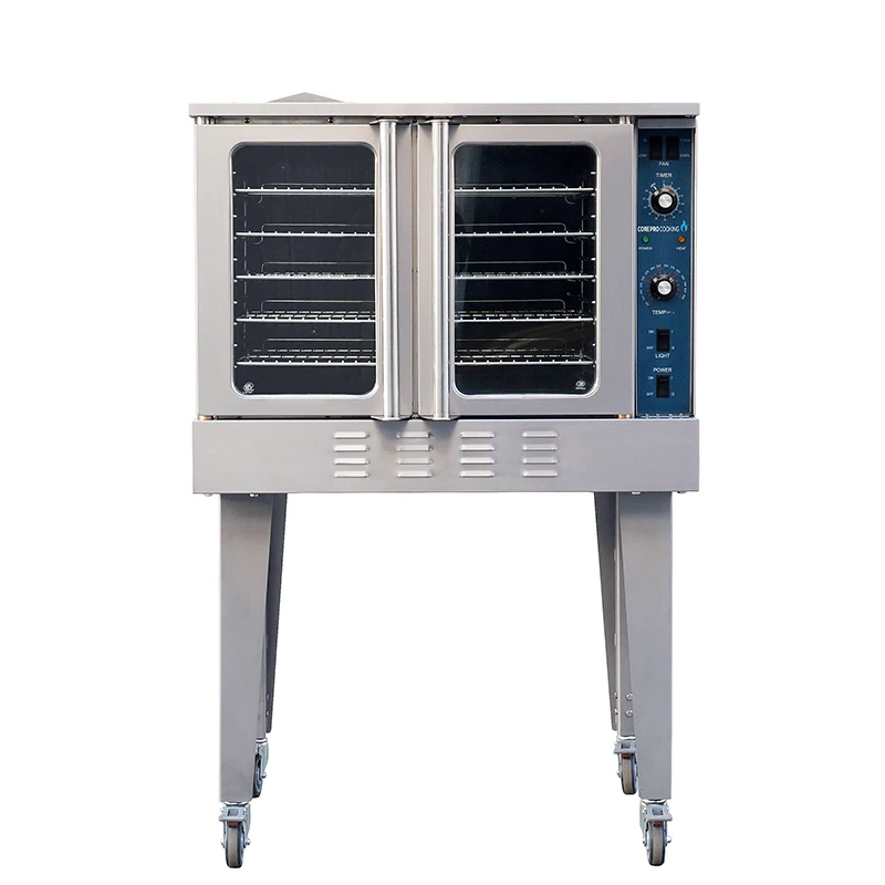 Commercial Gas Oven Industrial Gas Hot Air Circulation Steam Convection Oven Deck Oven