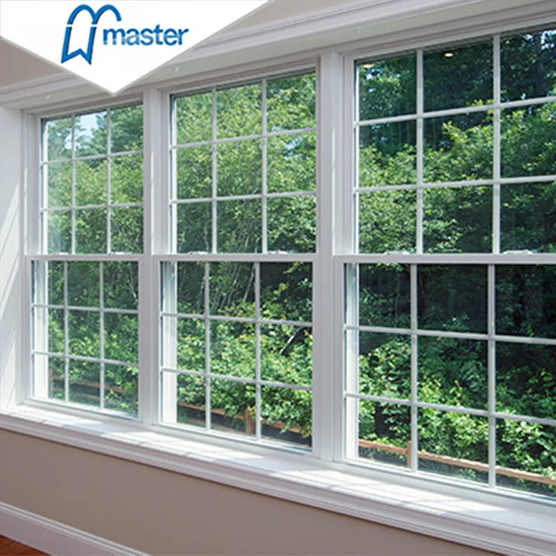 New Style Modern Standards High Quality Customized Aluminium Alloy Single Double Hung Glass Window With Low Price