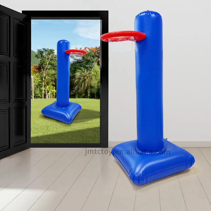 kids ball hoops stand inflatable basketball hoop game