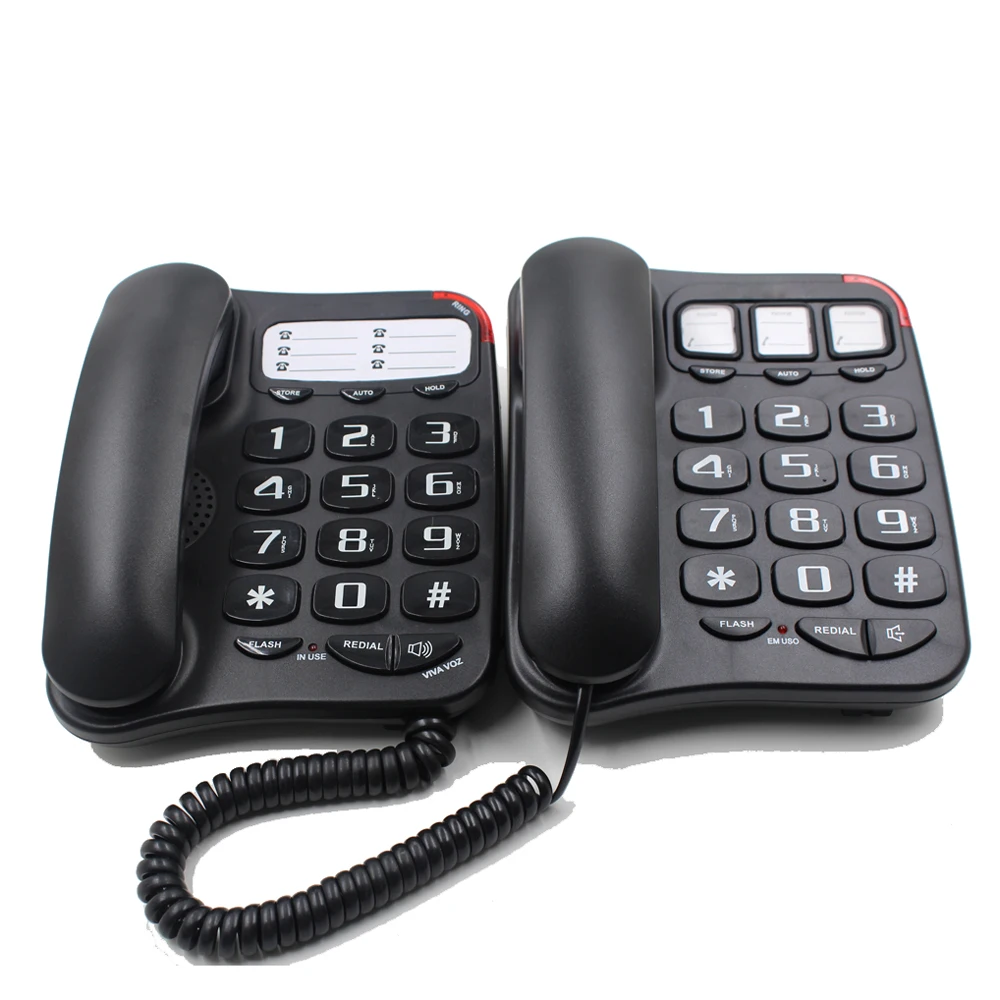 2020 Analog Old Senior People Line Big Button Phone