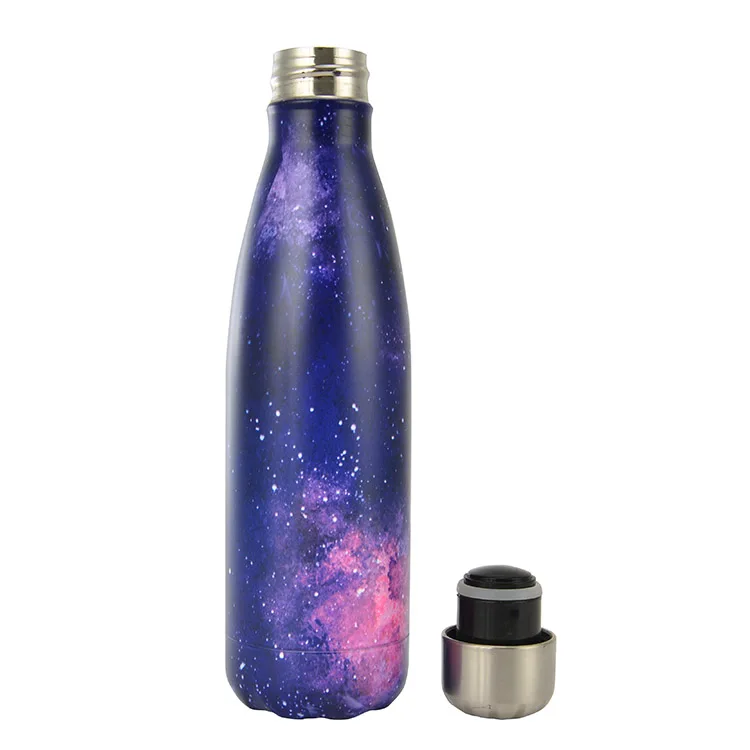 
Cheap Flask Cola Shaped Water Bottle Insulated Stainless Steel Vacuum Cup 