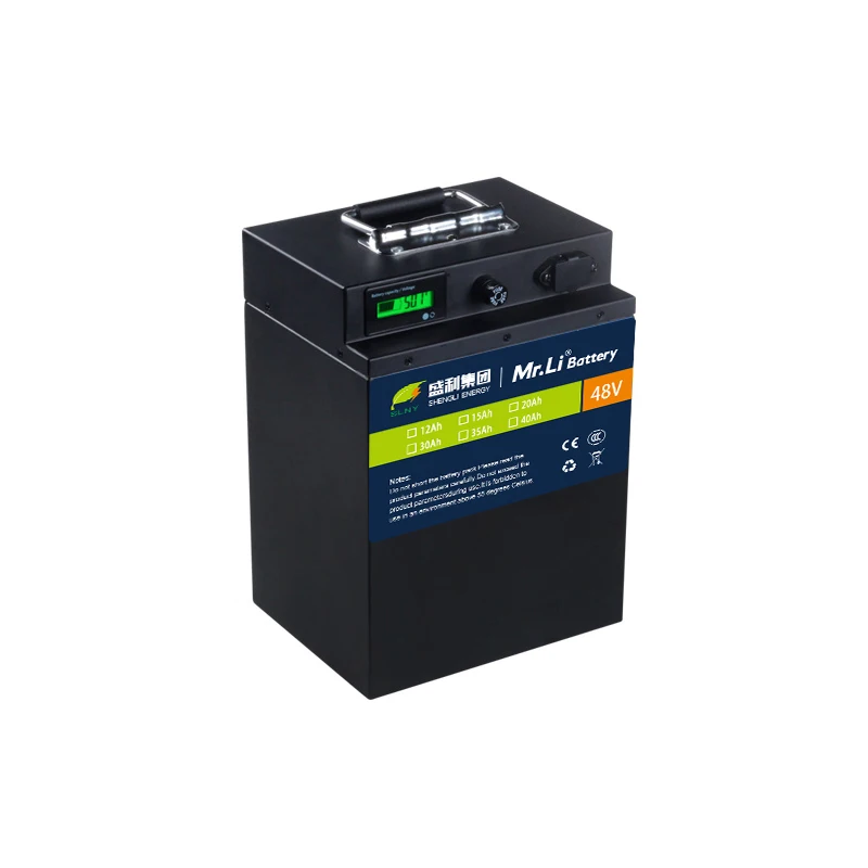  ShengLi энергии 48V 12Ah/15Ah/20Ah/30Ah/35Ah/40Ah мотоцикла + аккумулятор для двух/трех колесный ионно-литиевая аккумуляторная