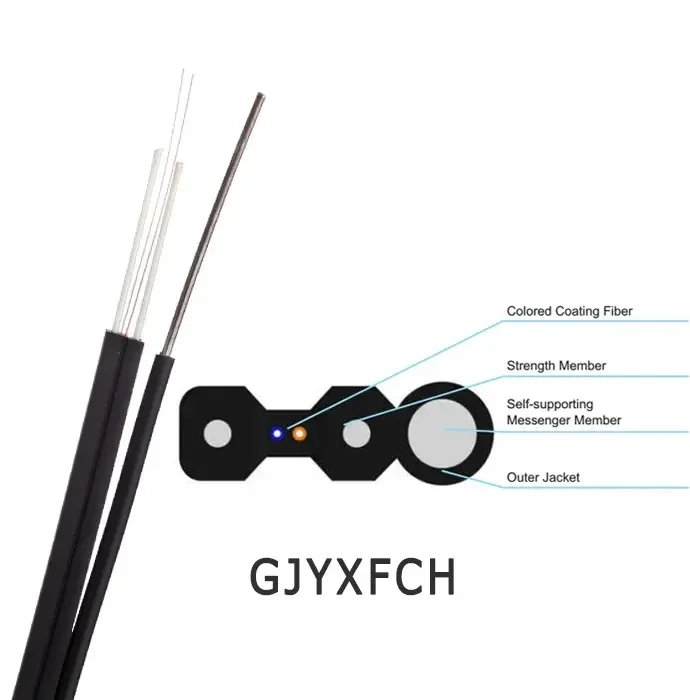 FTTX Using Single core G657A1 1Meter 2.0*5.0mm Sc/Upc-Sc/Upc Connector Outdoor Drop Cable FTTH Fiber Optic Patch cord Cable