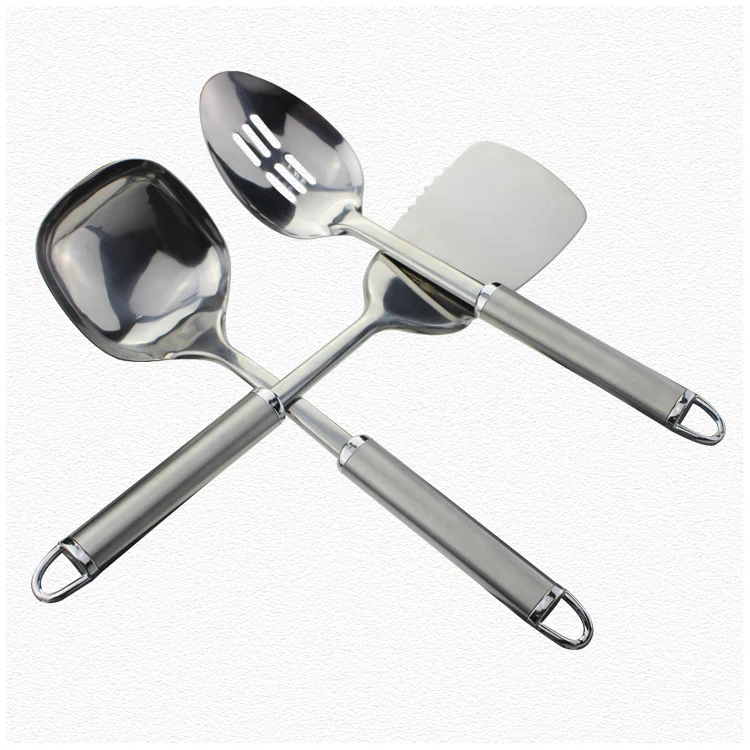 Kitchen serving utensils 5pcs Stainless Steel Kitchen Utensils For Cooking