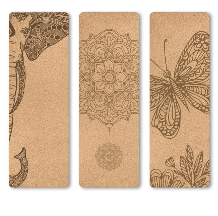Tking Rubber Yoga Mat Cork Set,Wholesale Organic Joga Cork Rubber Mat,Custom 4mm 5mm Thick Yoga Met Eco Friendly Yoga-matte