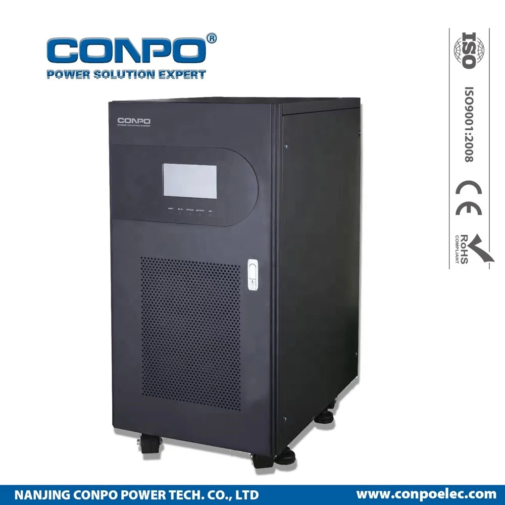 PRT-40KVA/32KW three phase Online UPS Transformerbase double conversion 3Phase Inverter backup time 5, 10, 15, 30 mins autonomy