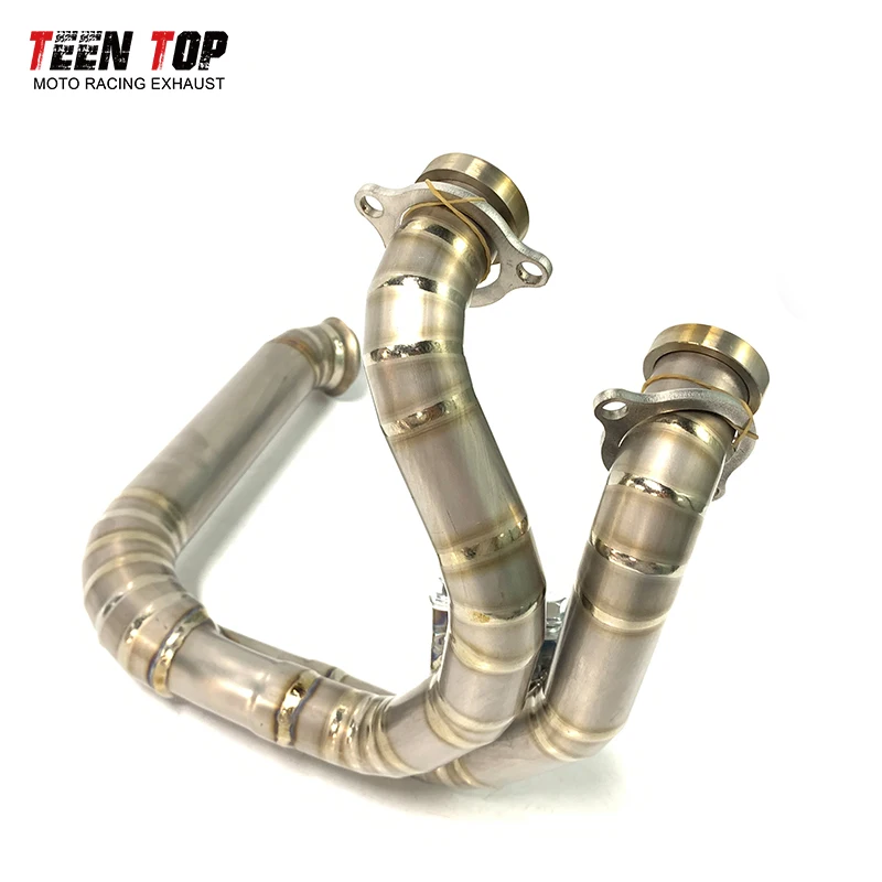 Universal offroad bike titanium alloy exhaust muffler silencer for KTM Duke790 890 Header Pipe Exhaust 2019+