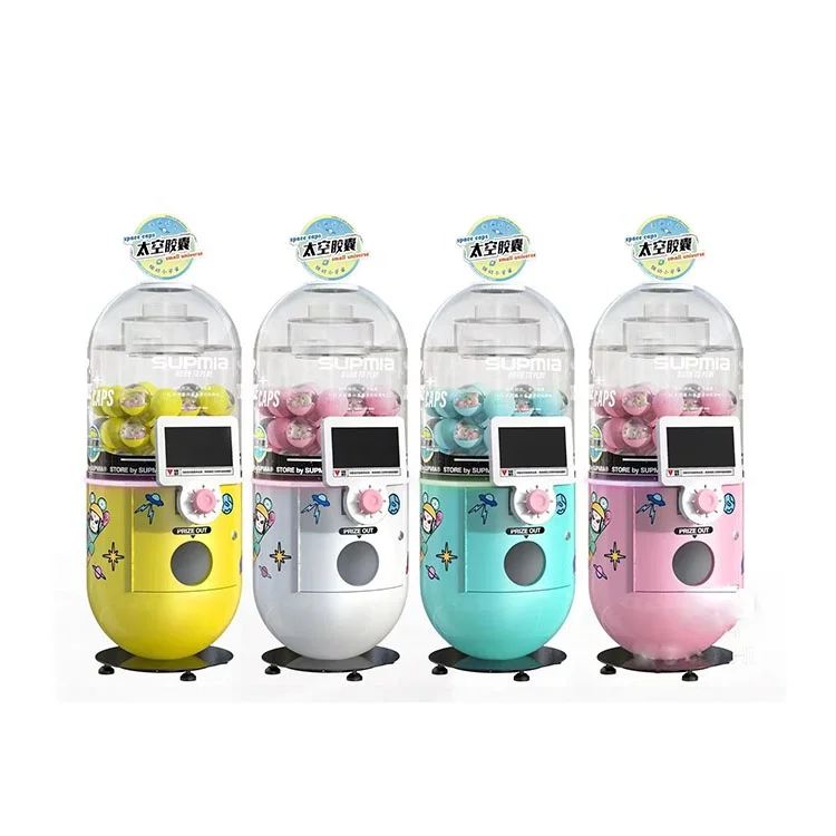 Electronic Coin Operated Amusement Equipment Random Toys Capsule Toy Coin Operated Gashapon Vending Machine