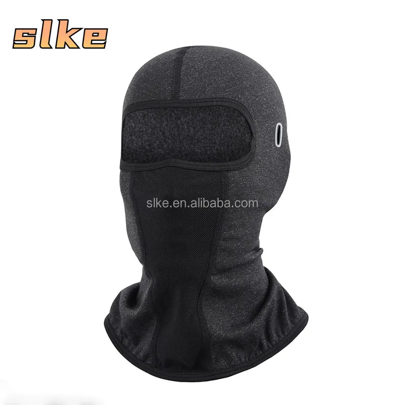 SLKE With Eyeglass Hole Warm Liner Face Mask Balaclava Headgear For Outdoor Skiing Motorcycle Helmet