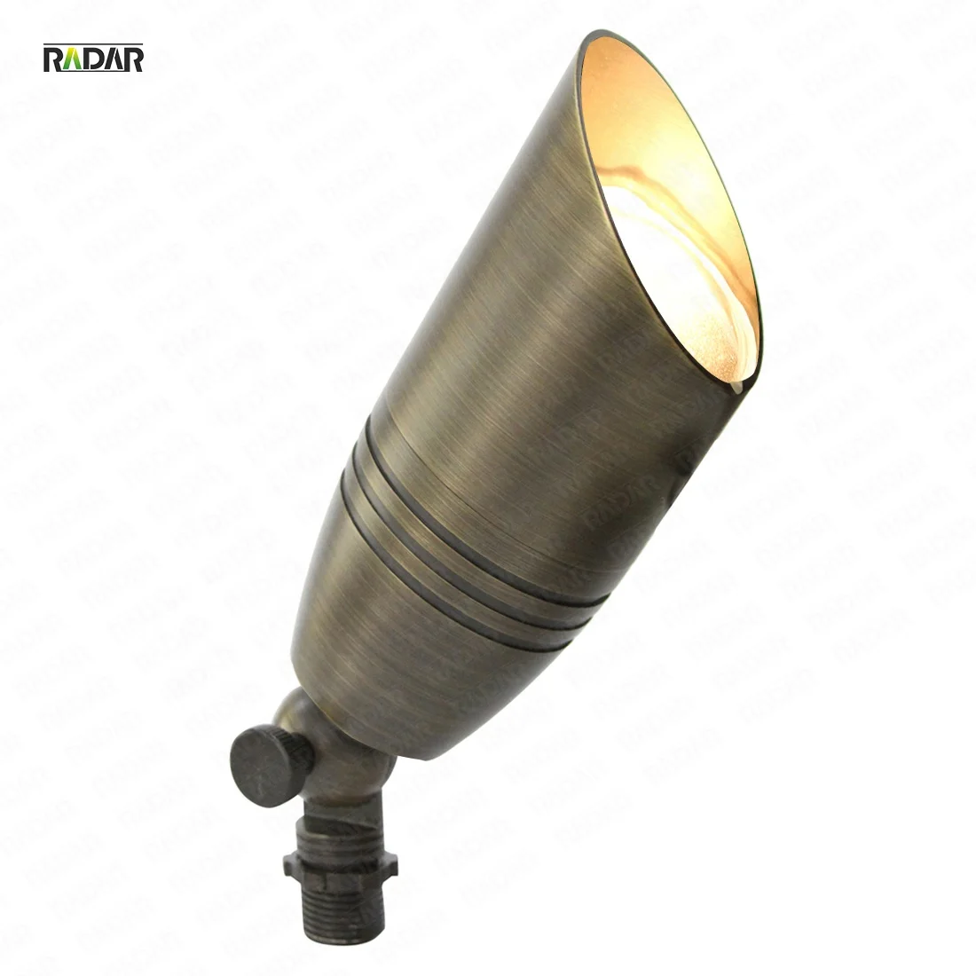 low voltage landscape outdoor accent light adjustable power integrated spotlight smart security brass light outdoor