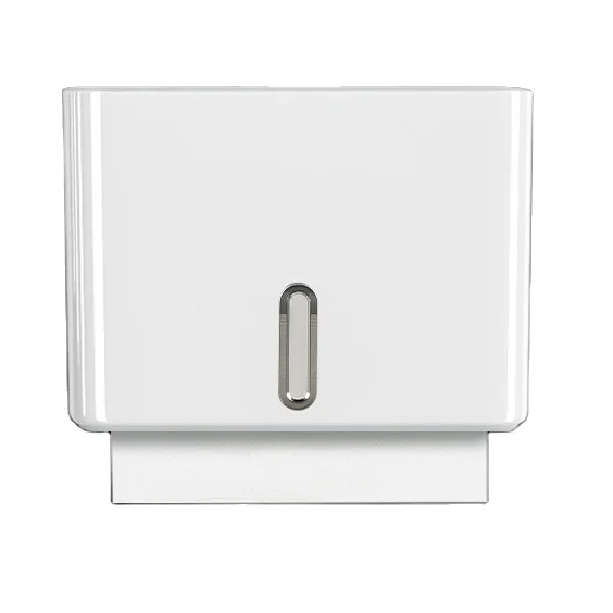 No punching square Refillable Paper Towel Dispenser Wall mounted ABS Jumbo Roll ABS kitchen tissue dispenser