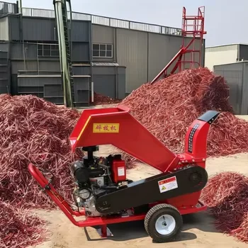 CE certified large capacity wood crusher Efficient forest power cyclone wood crusher