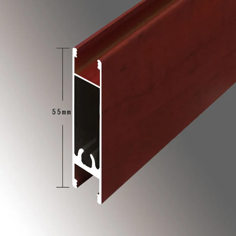 6063 t6 sliding shower glass window profile aluminium sliding wardrobe door