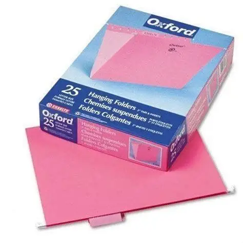 FC size high quality paper Hanging file folder office suspension files