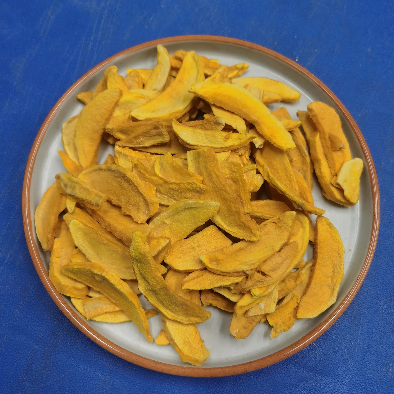 Hot Selling Freeze Dried Mango Strips Sugar Free Yellow FD Mango Chunks