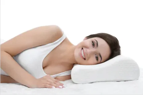 Home almohadas contour shape food artwork latex foam pillow