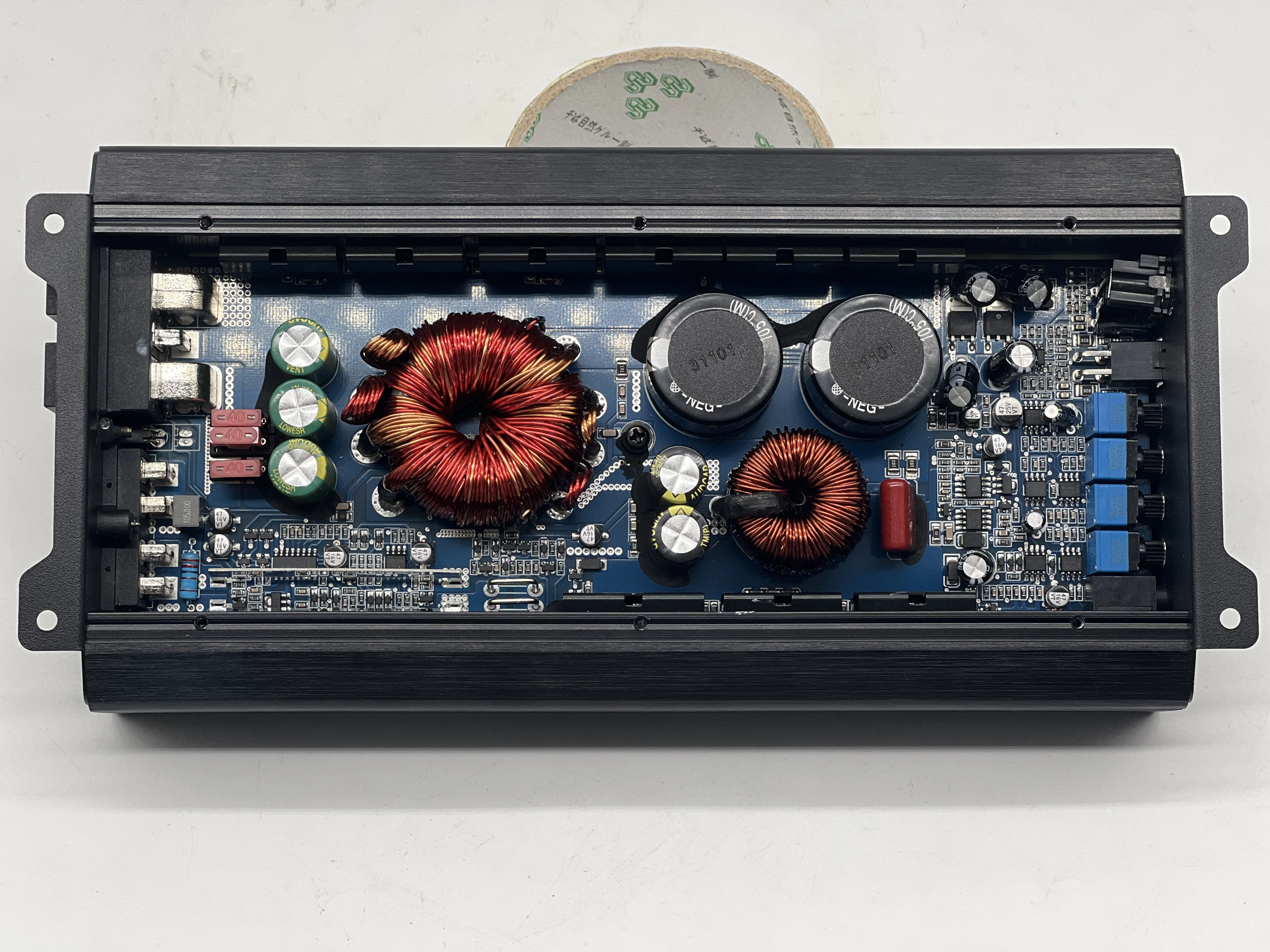 Professional manufacture monoblock 1000w ClassD high power car amplifier 1 channel  14.4v