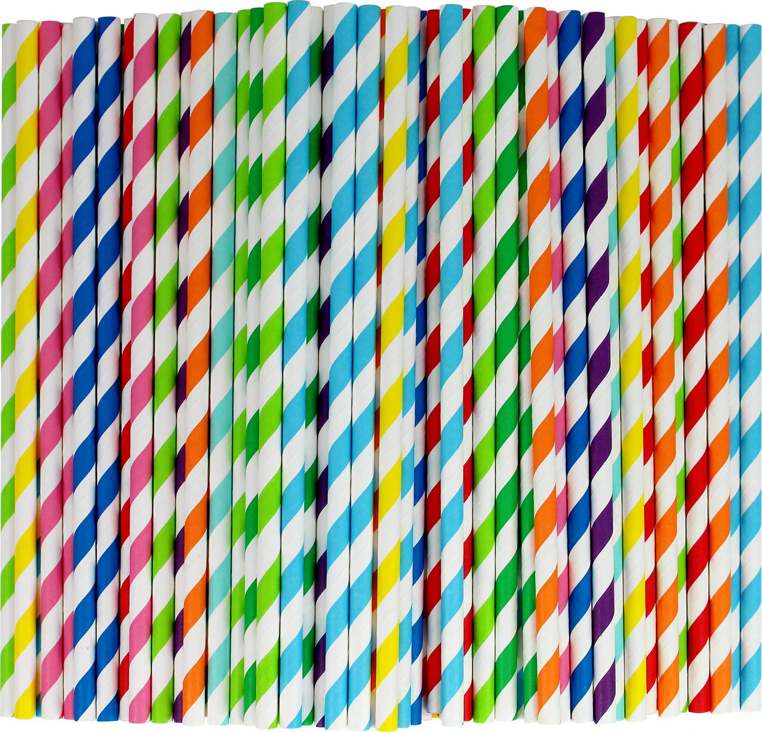 
Kraft Paper Straw Biodegradable Disposable Drinking Straw 6mm 25CT - IN STOCK 