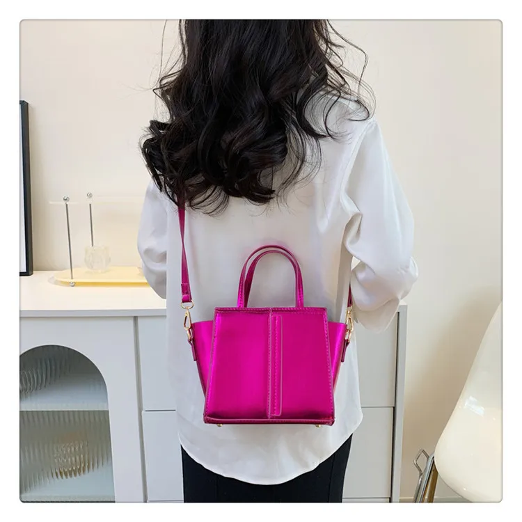 Summer Women PU Leather Handbags Ladies Large Tote Bag Female Square Shoulder Bags Female New Fashion Crossbody Bags