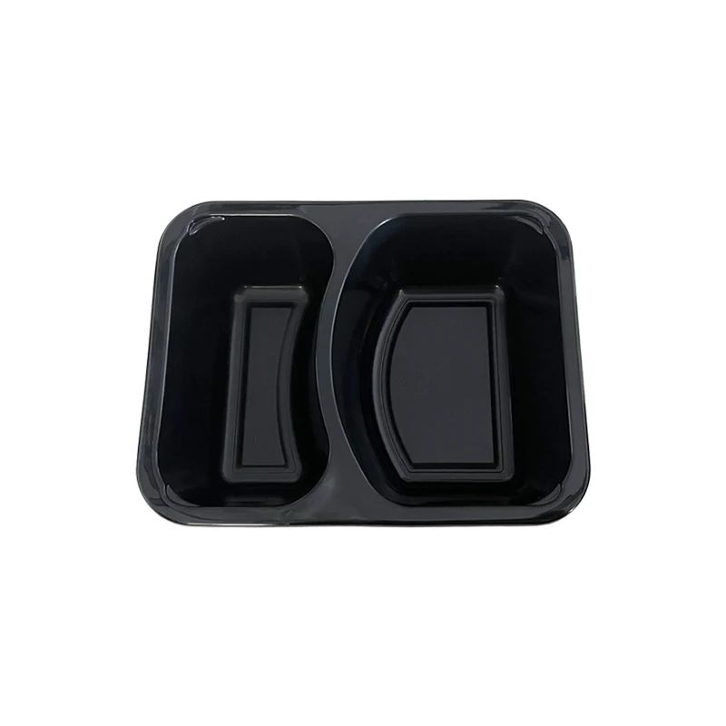 Wholesale Airline Cpet Tray 1 2 3 Compartments CPET Tray Inflight Catering Plastic CPET Food Tray