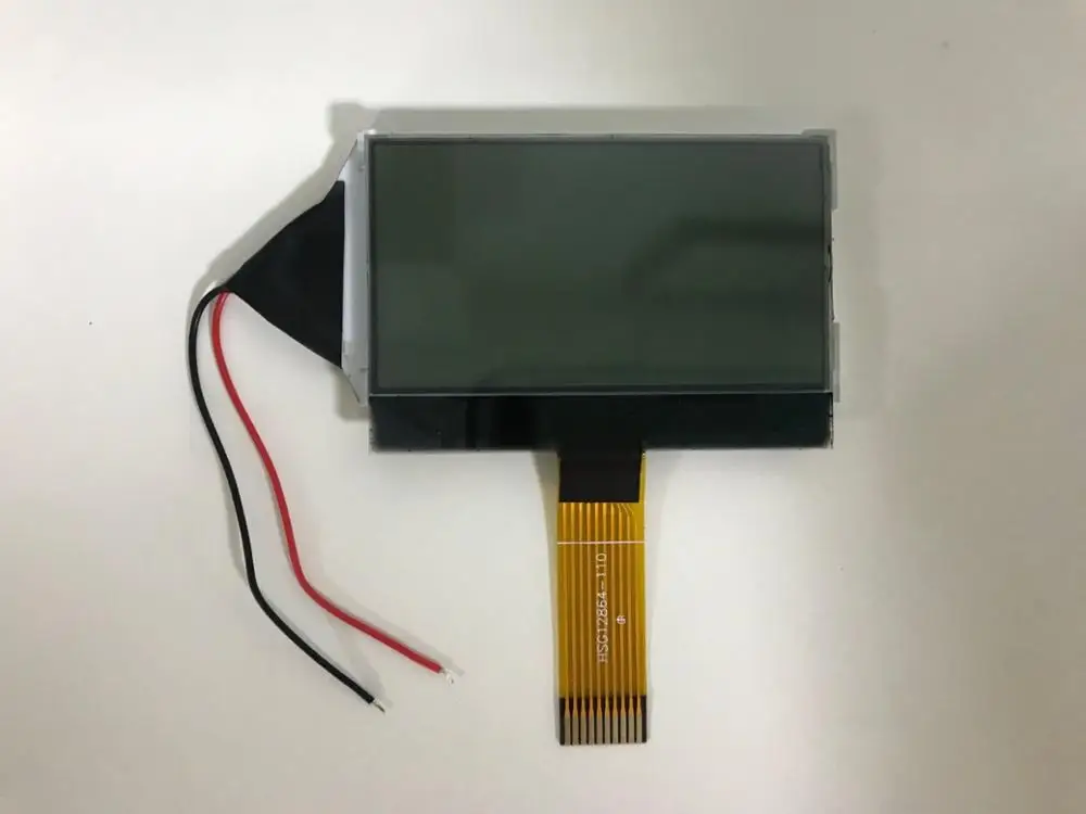 FSTN monochrome white LED backlight lcd display  Positive graphic 128x 64 LCD Display Module