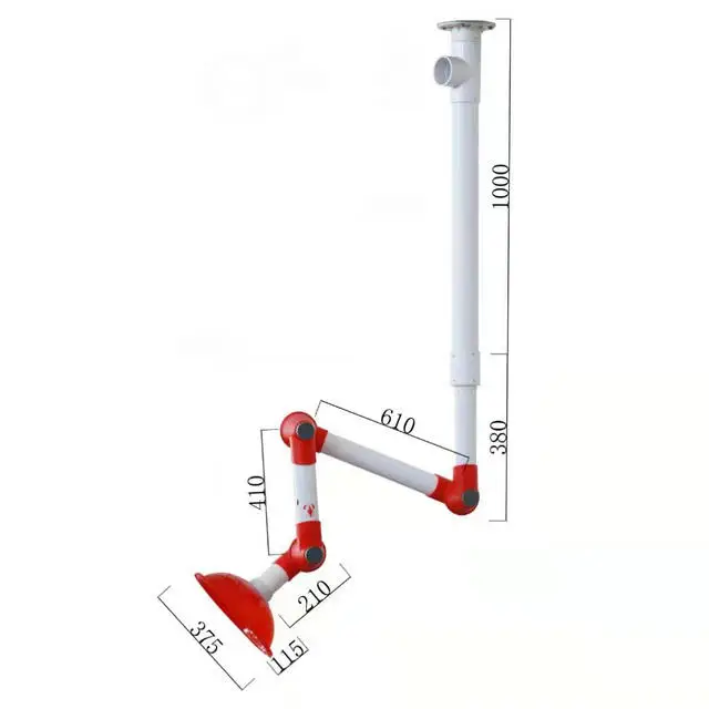 
Factory Directly Wholesale Laboratory Air Suction Arm Fume Extractor Arms 