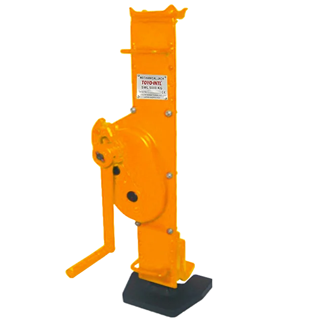5 Ton 10ton Trailer Lifting Mechanical Steel Jack Manual Electric Lifting Tools TOYO-INTL Hot Zinc 1.5-20T OEM,ODM 11-20T CN;TIA