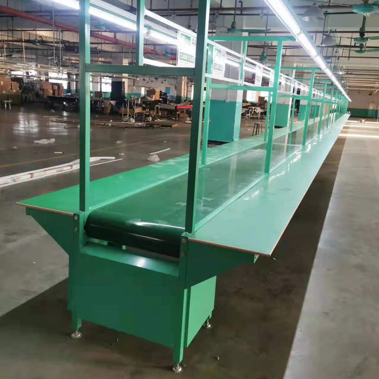 Hot Selling Aluminium Profile Steel Working Tables Assembly Machine Industrial Roller Conveyor Belts