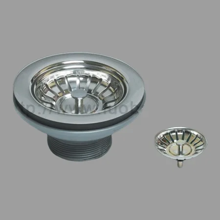 
Australia Style Kitchen Stainless Steel Sink Drain Waste Kit Gray Stainless Steel And Plastic Garbage Sink Strainer 