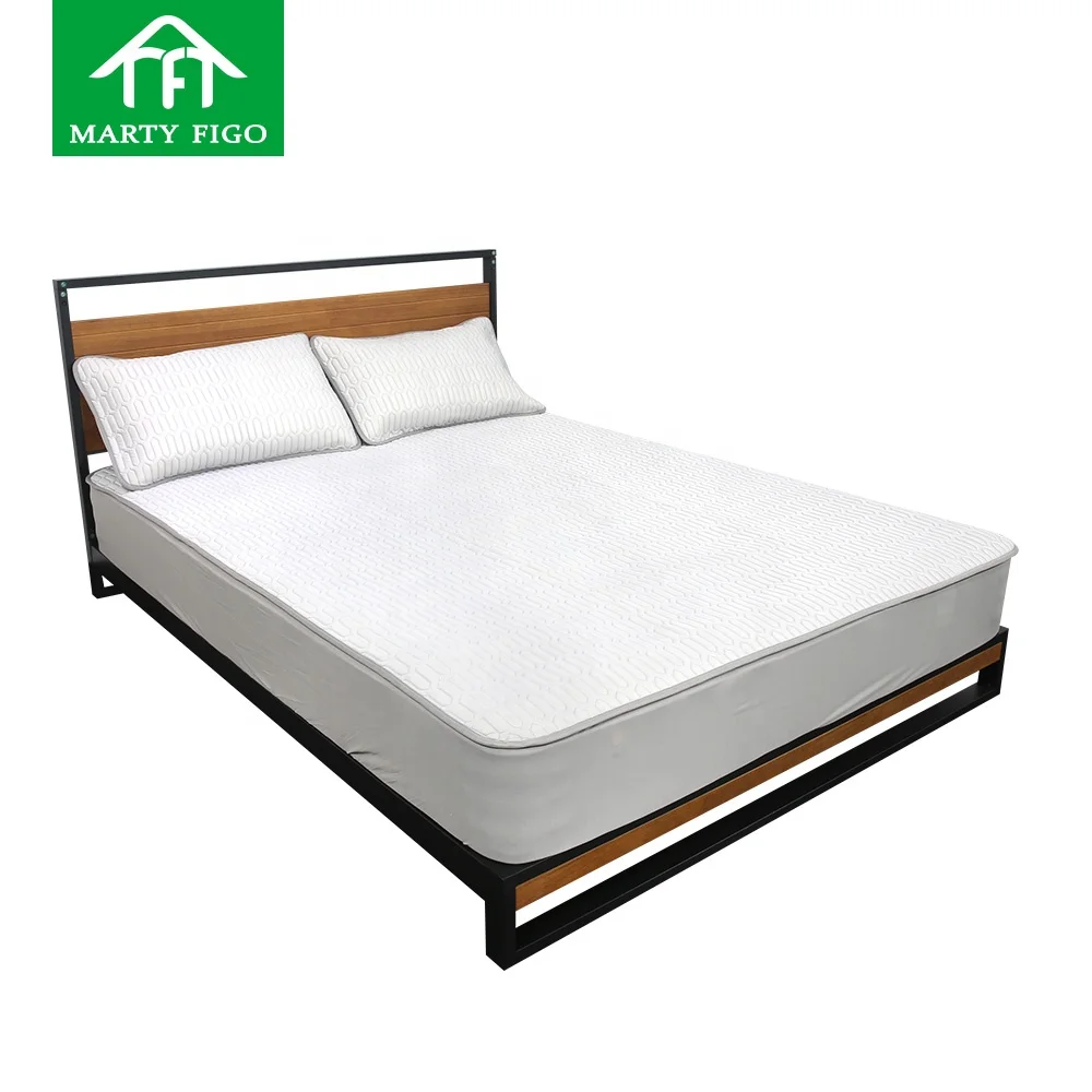 Заводской изготовленный на заказ высококачественный охлаждающий натуральный латексный стеганый чехол для матраса органический корпус кровати бамбуковые водонепроницаемые защитные