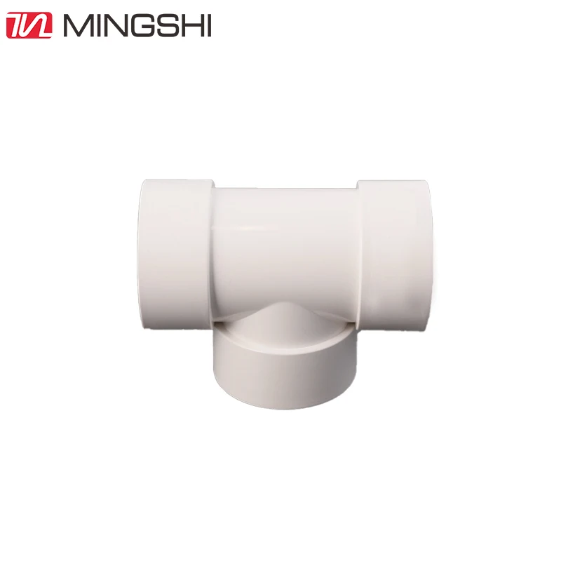 three way elbow top industries cheap saddle 3-way tee export pvc pipe fitting