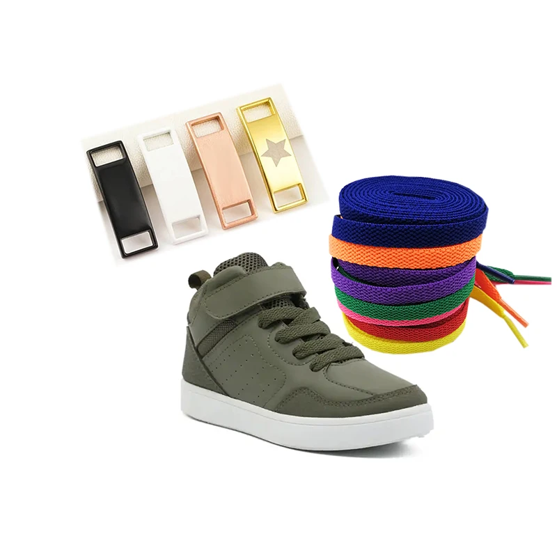 custom logo wholesale custom printed blank shoelace charms buckle