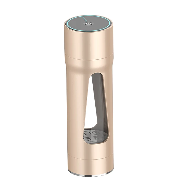 Smart Low Frequency Rechargeable Generator Portable Hydrogen Water Bottle Inhaler