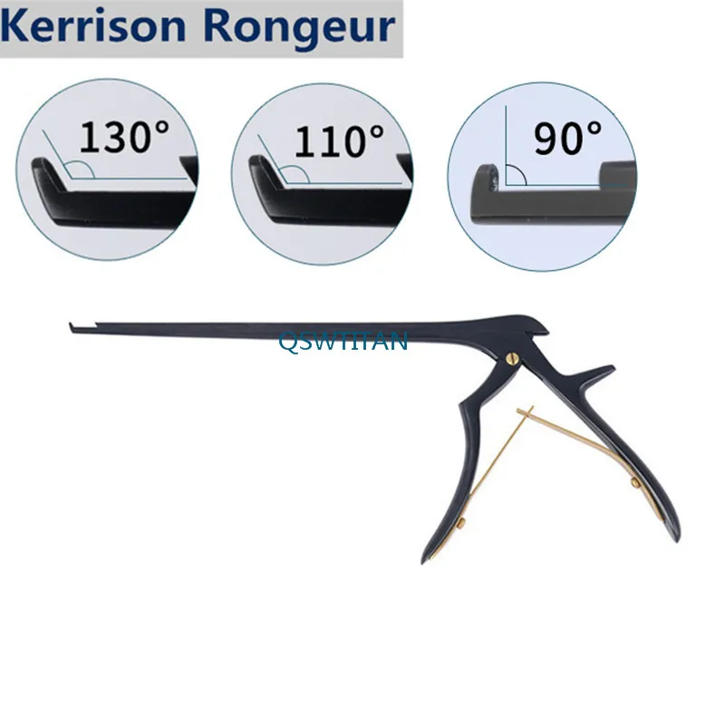 Kerrison Rongeur в черном 90 /110 градусов 230 мм ветеринарный ортопедический инструмент
