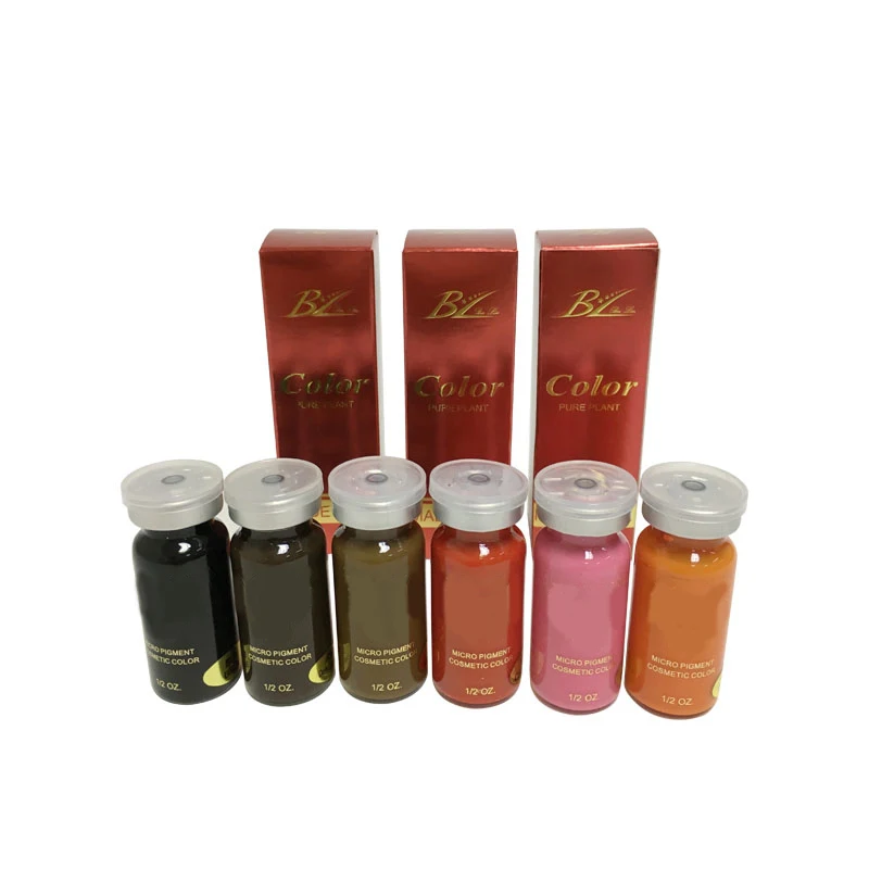BL 26 Colors Optional Eyebrow Tattoo Ink Pigment for Permanent Makeup Microblading