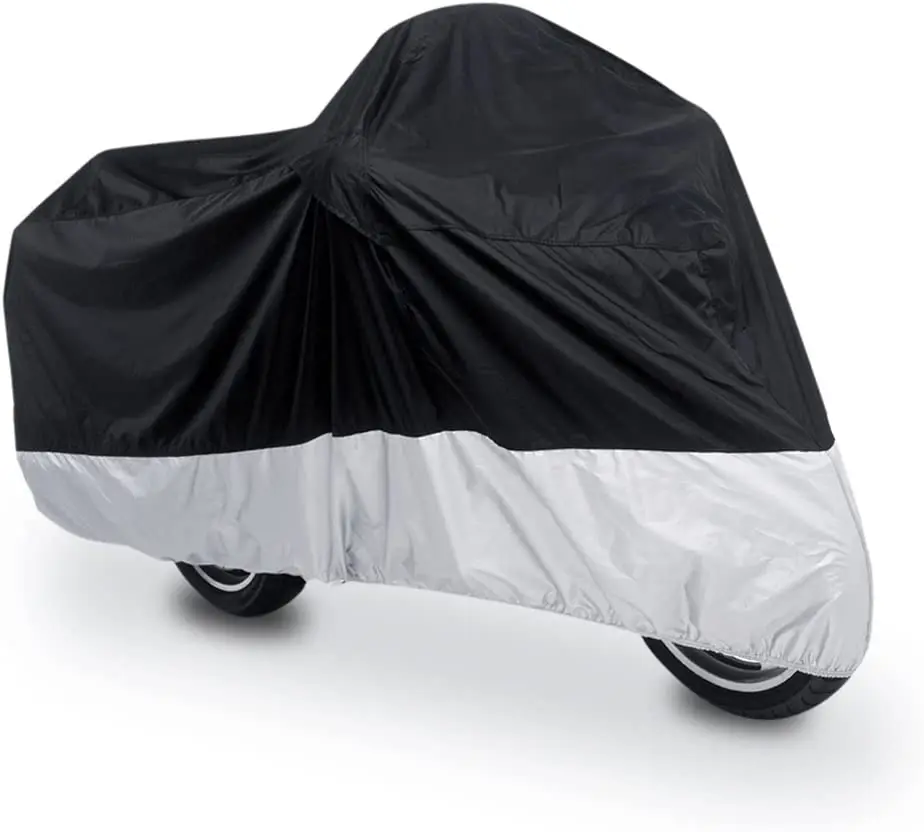 210D Oxford Heavy Duty Dust Proof UV Water Proof Motorcycle Cover Outdoor
