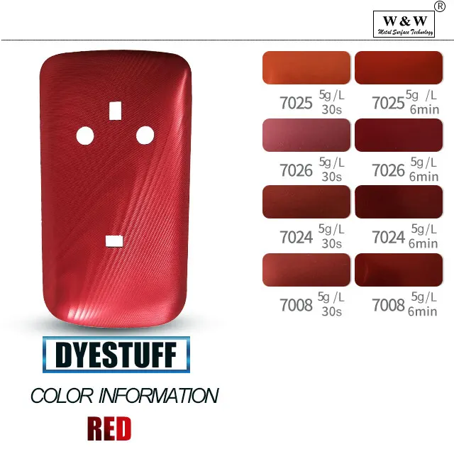 Wholesale Solvent Dyes powder Red Acid Dye Anodizing Dye For Aluminum Anodized