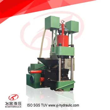 hydraulic briquette press machine India biomass briquette machine