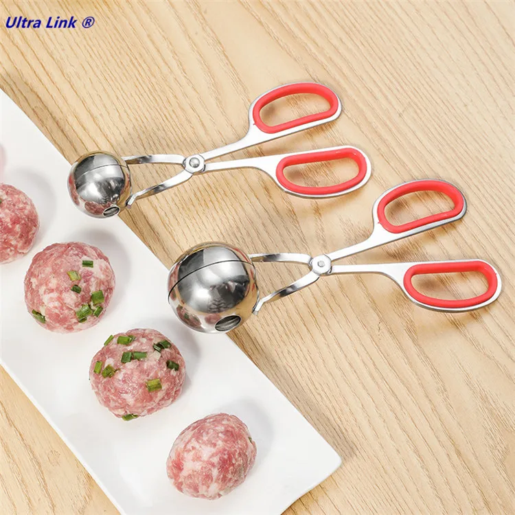 
Stainless Steel Meat Ball Mold Home Diy Fish Meat Ball Maker Mould Kitchen Tools 