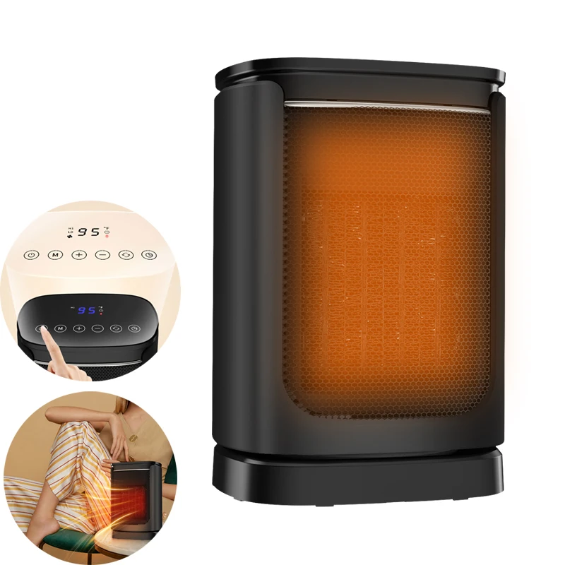 Factory Wholesale 1500W Fast Heating Fan Winter Home Room Heater Electric Portable Infrared Space Heater