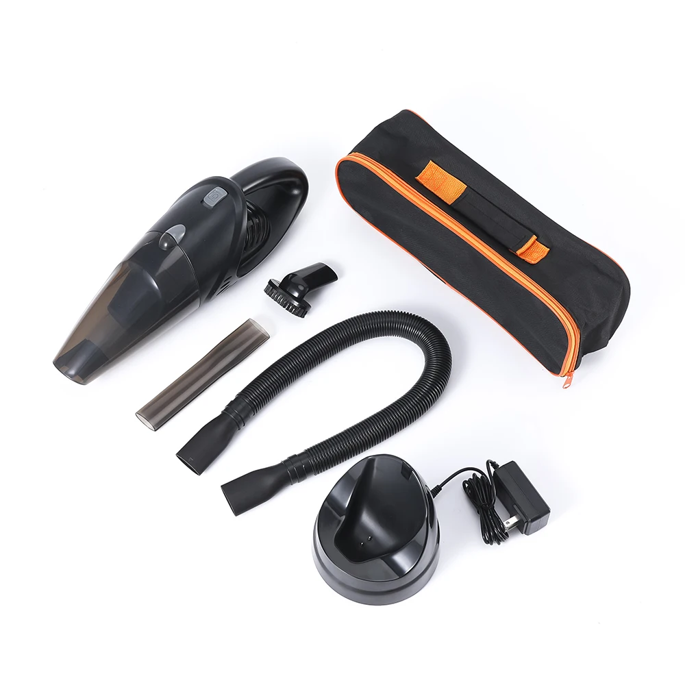 Best Selling Quality Wireless Handheld High Power Car Cleaning Accessories Super Fast Charging Multi-Nozzle Car Vacuum Cleaner