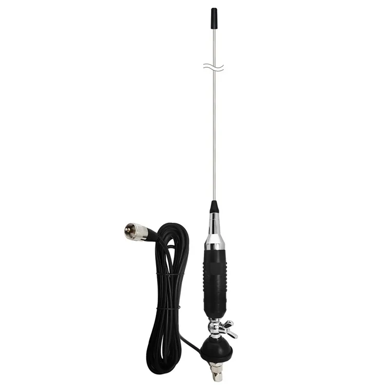 BAIAO Vhf Uhf Ham Radio Base Tunable 27Mhz Pickup Truck Radio Antenna Mount